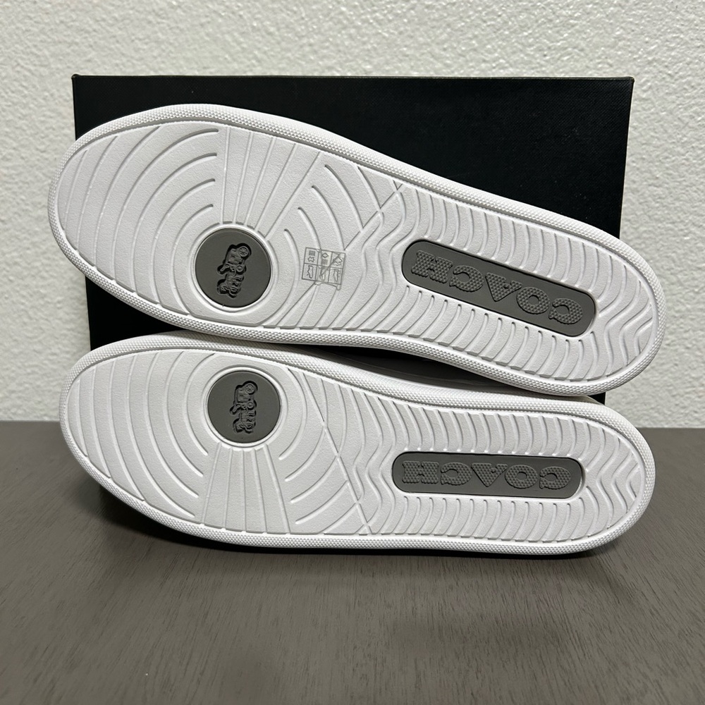Coach White Women's Sneakers Sz 10 - Picture 5 of 6